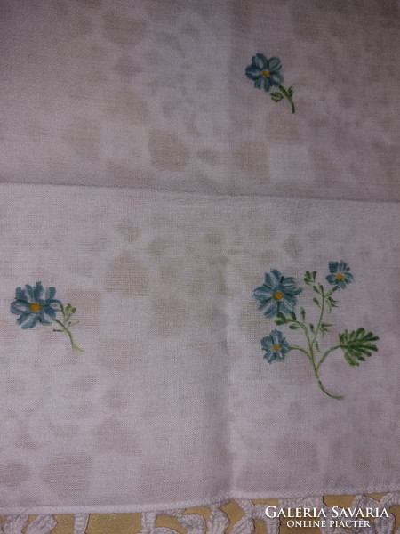 Handkerchief textile, 3 pcs, with different patterns