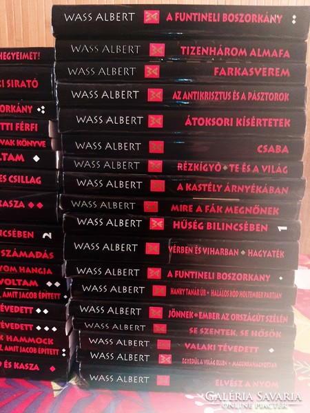 Vass Albert életmű sorozat 36 kötet