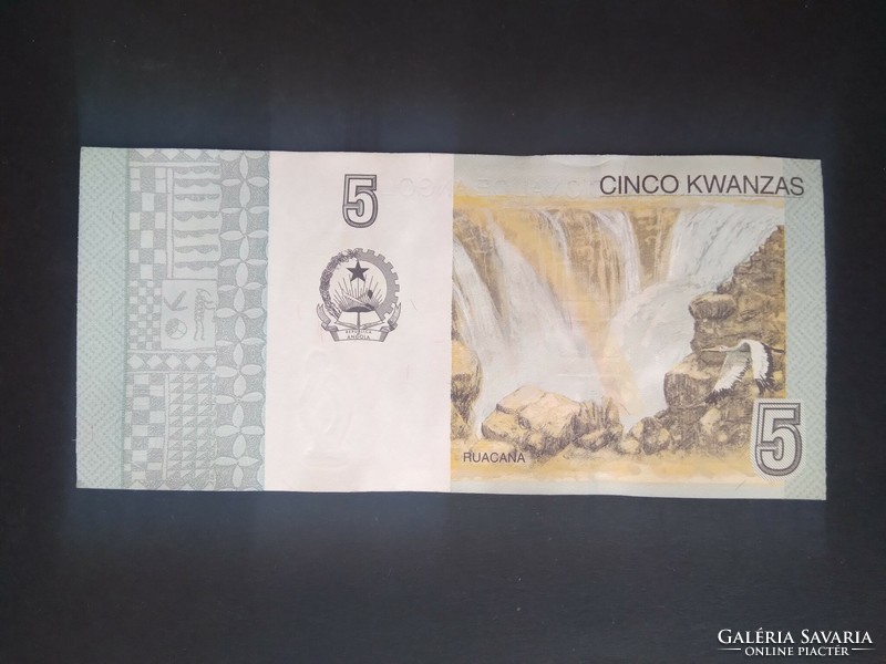 Angola 5 Kwanzas 2012 VF+