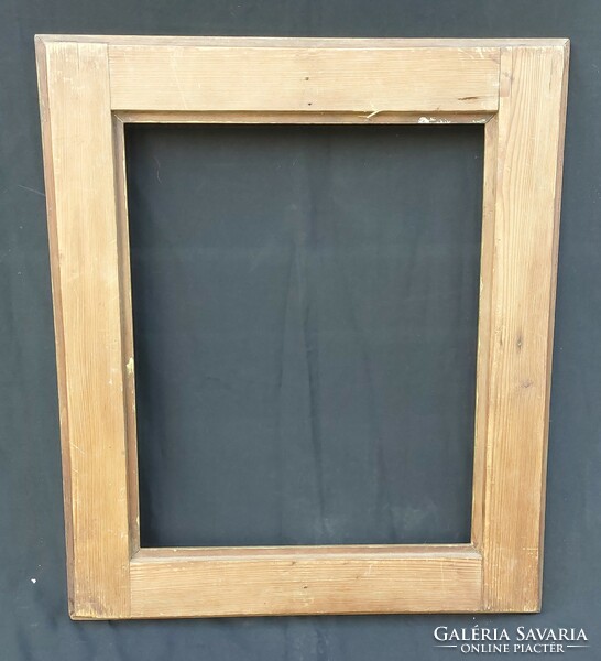 Gilded, classicist wooden frame. 61X71.5