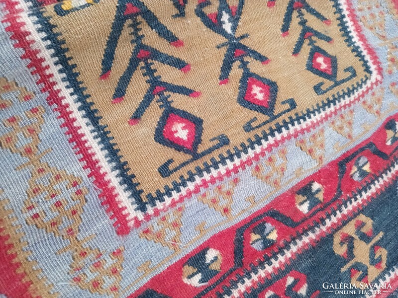 Antique Anatolian prayer kelim carpet. Negotiable