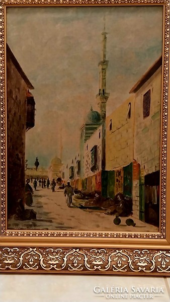 BÁCSKAY I.eredeti festménye:Cairo