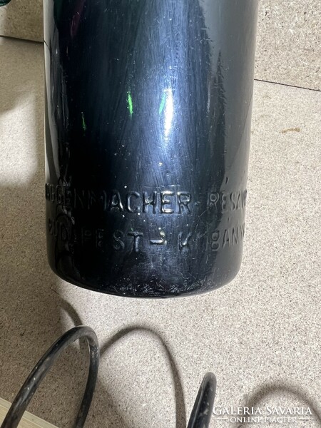 Régi Dreheres sörös üveg, 0,7 literes zöld szinű, 28 cm-es. 4072