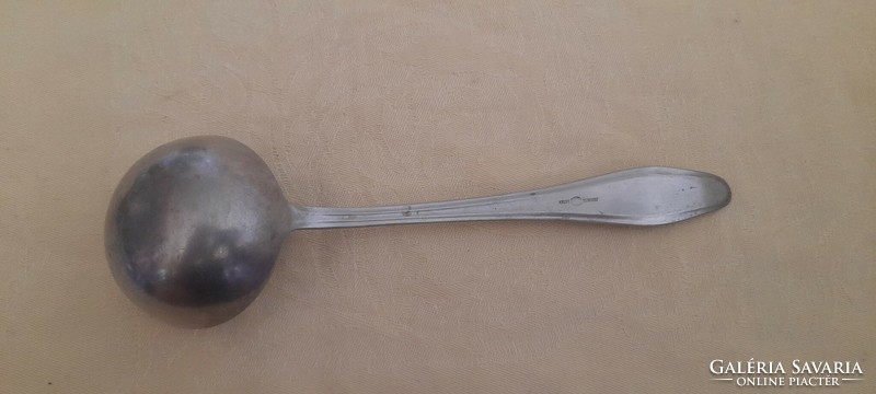 Alpakka alpaca sauce spoon 19cm old 06