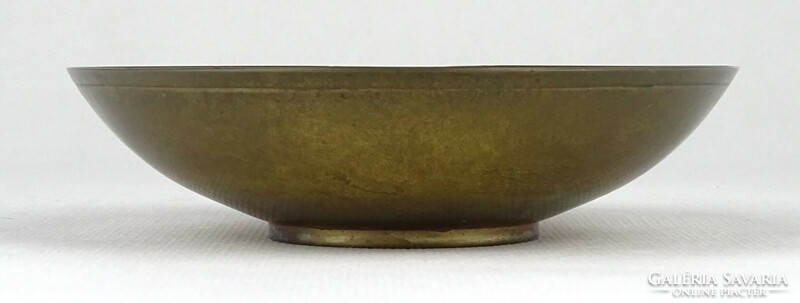 1Q751 dragonfly copper enamel bowl 12 cm