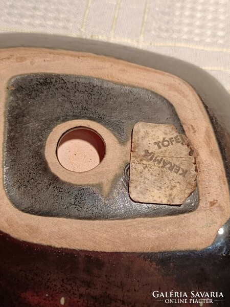 Tófej ceramic ashtray