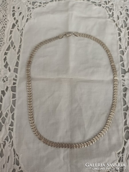 Vintage handmade silver chain for sale!