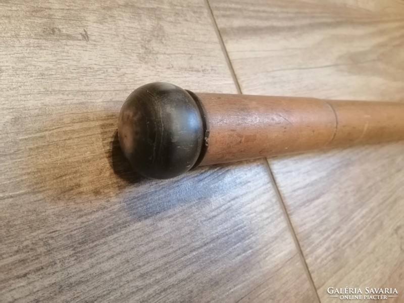 Antique walking stick measuring stick