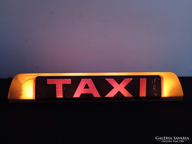 Retro Taxi asztali egyedi design lámpa