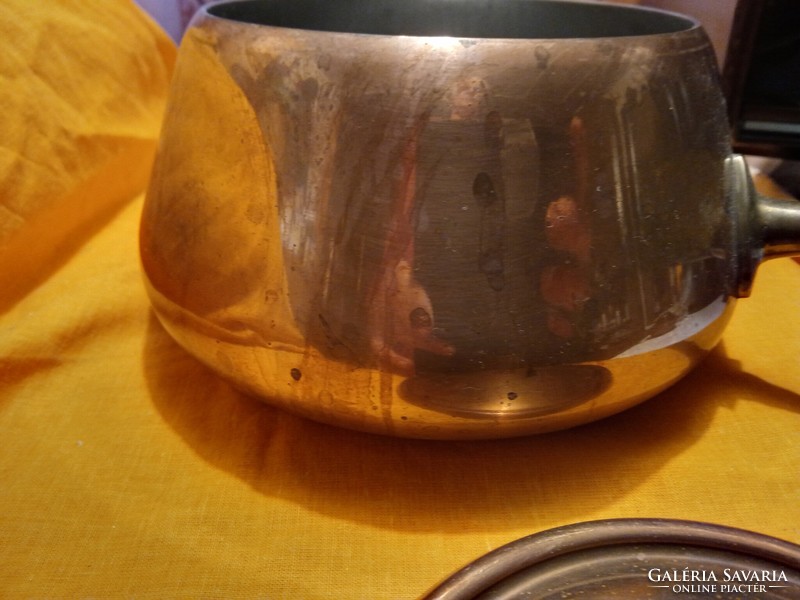 Vintage vörösréz fondue készlet. Svájci.