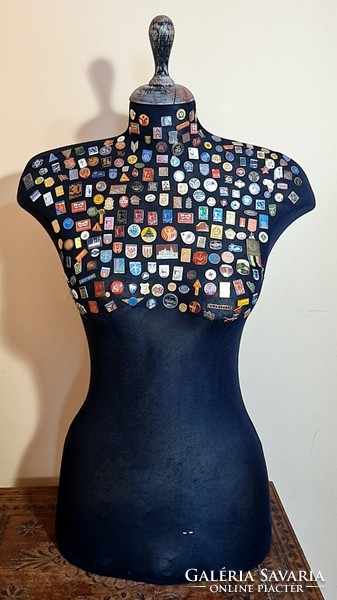 Sale!!! :) Unique mannequin - modern home decor / loft home decor / badge collection