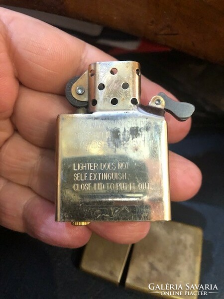 Zippo gasoline lighter, 1966 American collector's item.