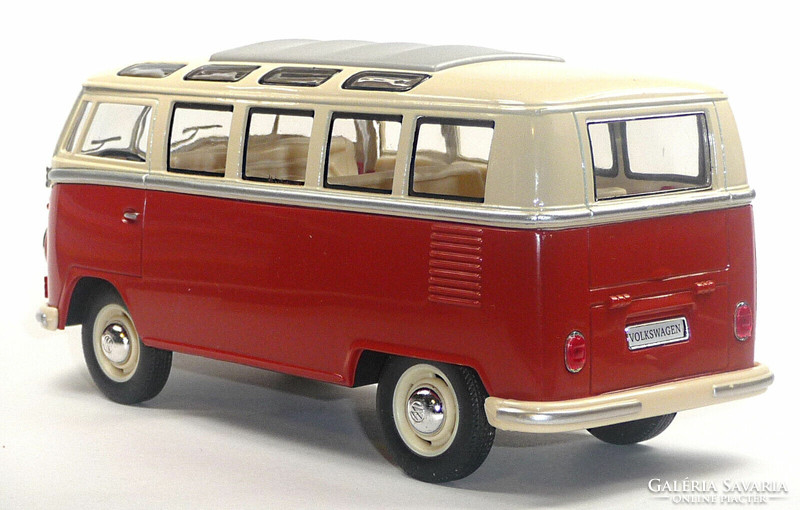Új KINSMART méretarányos Volkswagen busz 1962 gyűjtőknek