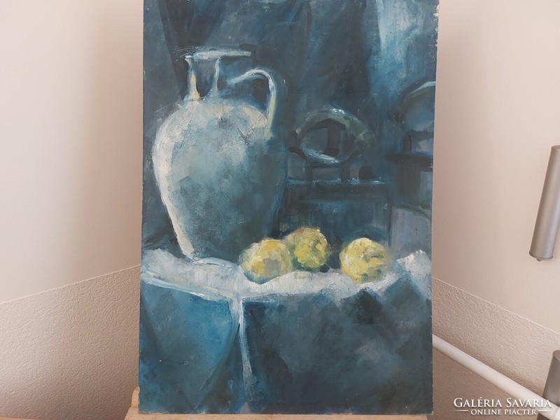 (K) still life painting by Tamás Tóth 50x70 cm