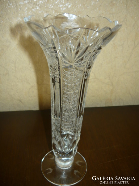 Antik ólomkristály váza