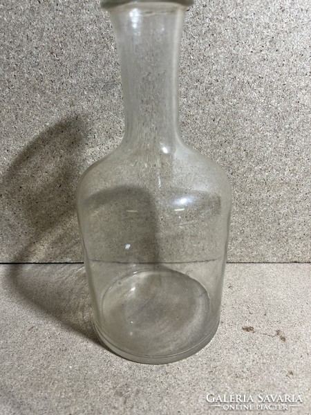 Labor üveg, 23 x 10 cm-es méretű, felhasználóknak. 4089