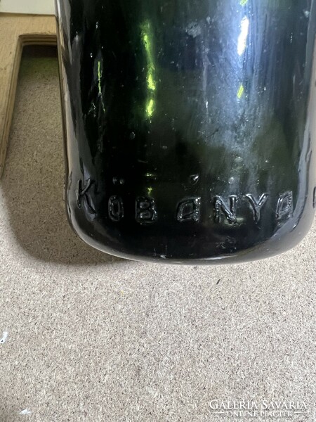 Régi Kőbányai sörös üveg, 0,7 literes zöld szinű, 27 cm-es. 4069