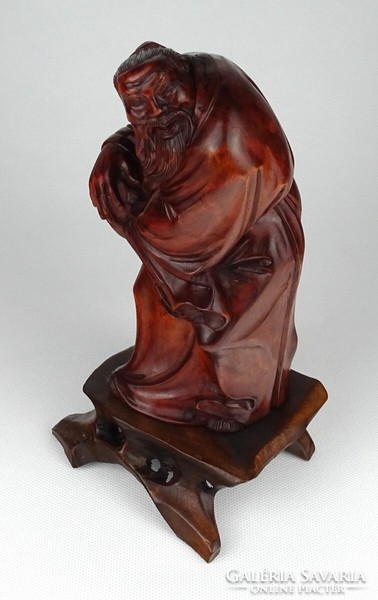 1J519 carved irish statue oriental ornament 20.5 Cm