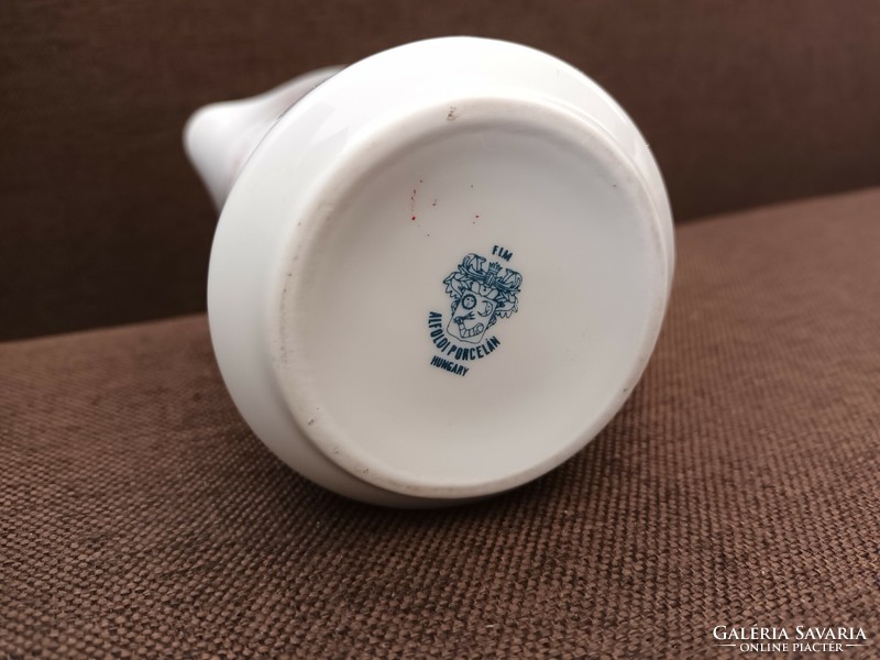 Alföldi Centrum Varia tejszínes kiöntő, koronvírus, napocska mintás retro porcelán