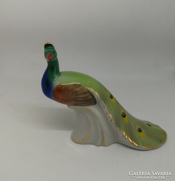 Drasche porcelain peacock!