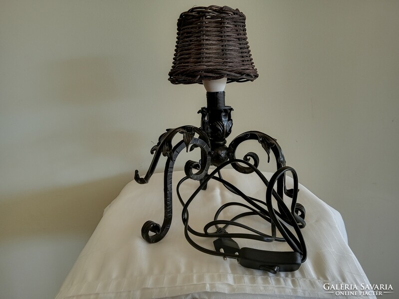 Wrought iron bedside lamp 2 pcs