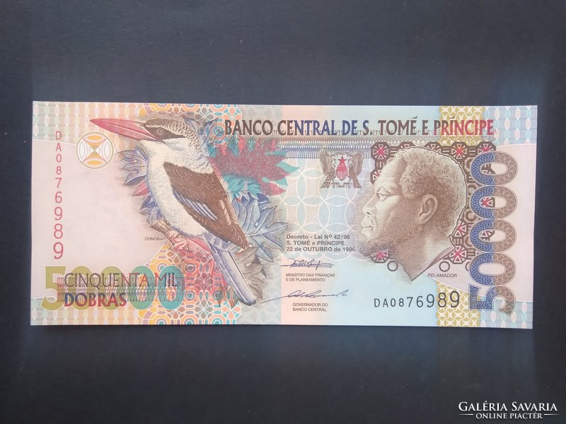 Sao Tome és Principe 50000 Dobras 1996 Unc
