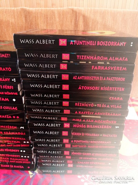Albert Vass life series 36 volumes