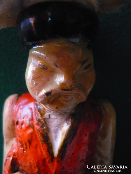 Antique ceramic Chinese statue