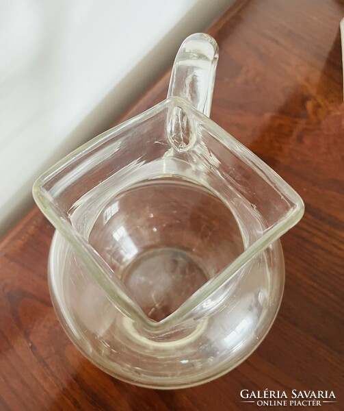 Blown glass jug