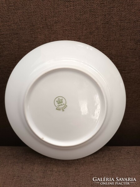 Kahla poppy pattern plate - made in gdr