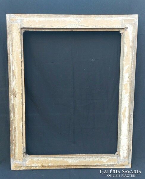 105X129, antique, gilded blondel frame.