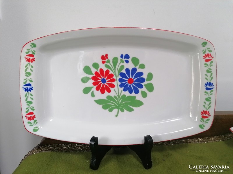 Alföldi porcelain retro folk pattern set of 5 plates