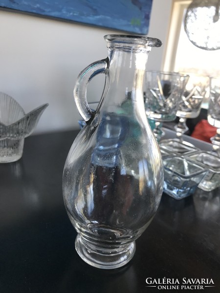 Small glass jug, spout, bottle 0.25 dl (20/c)