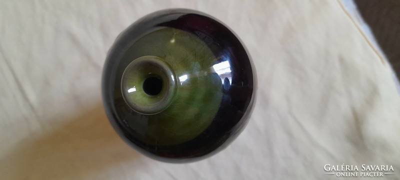 Hmvh hmv ceramic butella majolica 1979 19x8cm