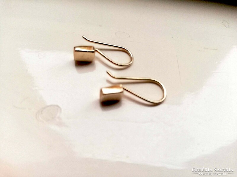 Small silver earrings