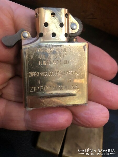 Zippo gasoline lighter, 1966 American collector's item.