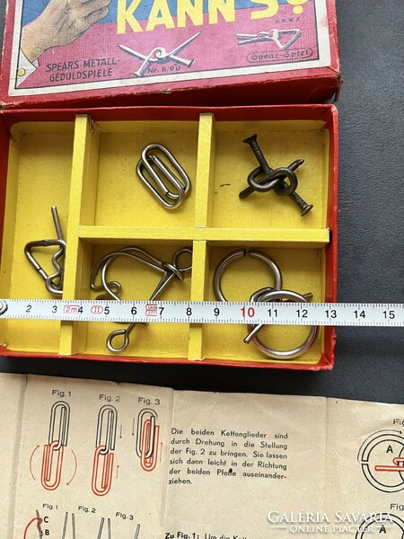 Old West German devil's lock toy set from the 60s