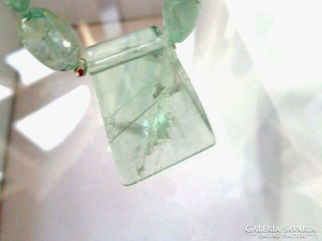 Aquamarine necklace