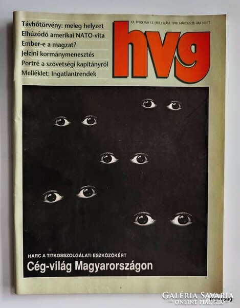 1998 március 28  /  hvg  /    Ssz.:  26922