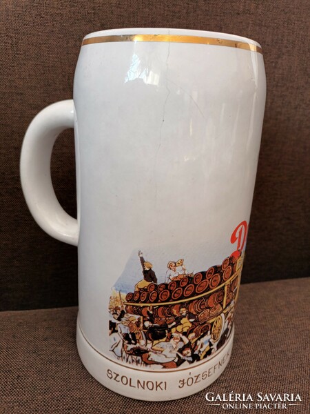 Dreher huge porcelain beer mug - 1996