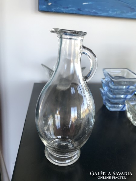 Small glass jug, spout, bottle 0.25 dl (20/c)