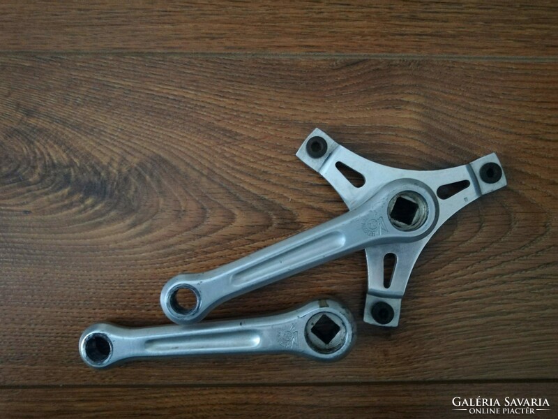 Vintage ofmega 130mm cranks