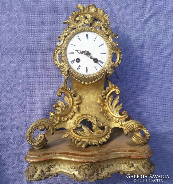 Antique Rococo style clock.