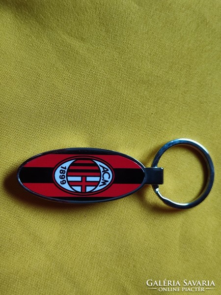 Ac milan beer breaker metal keychain