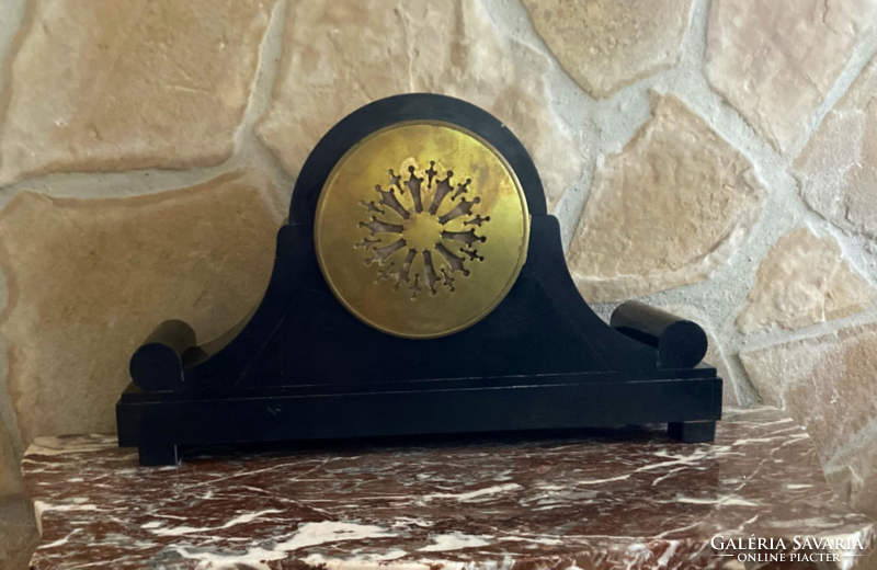 French marble mantel clock