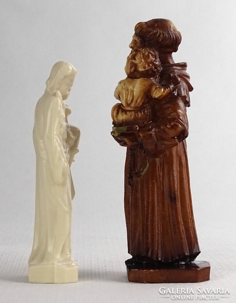 1Q789 Saint Joseph with little Jesus statue 2 pieces
