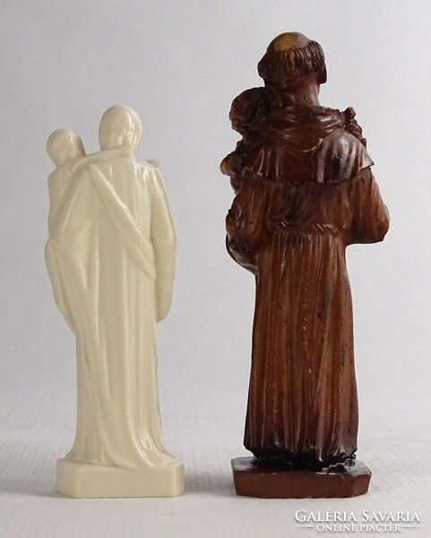 1Q789 Saint Joseph with little Jesus statue 2 pieces