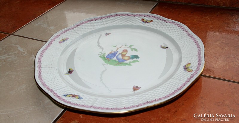 Herend chanticleer (rooster) serving bowl 33 cm