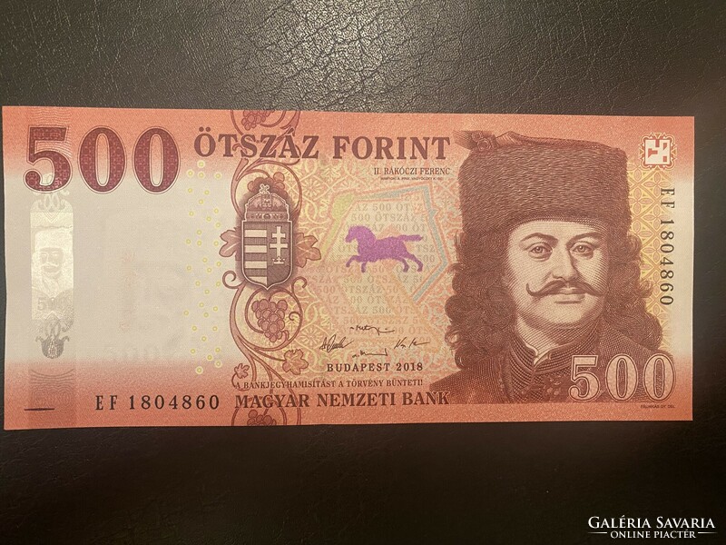 2018 500 Forint UNC