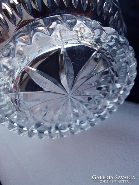 Bird crystal bowl